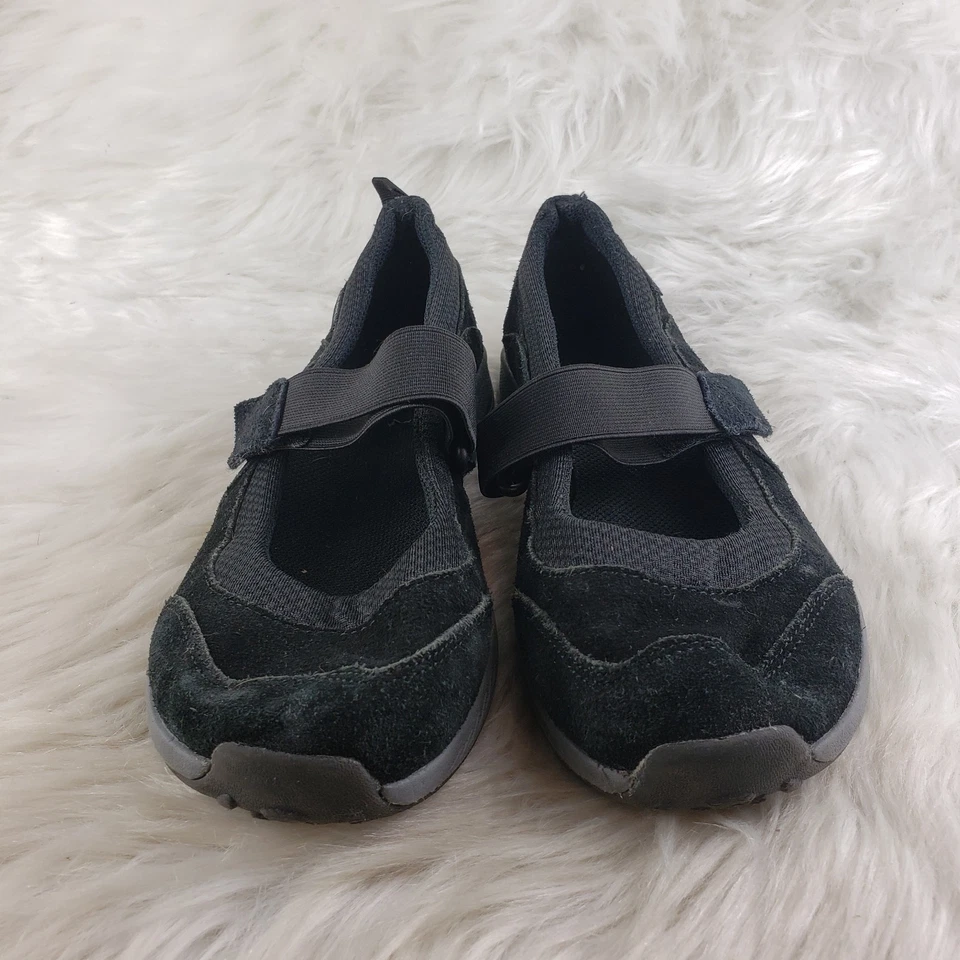 MERRELL Negro Gamuza Cuero Selva Sin usar, en caja Deporte Mary Jane Informal Activo Mujeres Talla 5M Foto 3 de 4