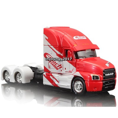 5.5'' Mack Anthem Sattelschlepper Druckguss Spielzeug Fahrzeug fur Kinder Rot