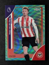 2026 Topps Chrome EPL SEPP VAN DEN BERG 125/199 Aqua Wave Refractor #38