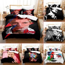 Bedding Set David Bowie Stars Quilt Duvet Cover Single Double King Size  s