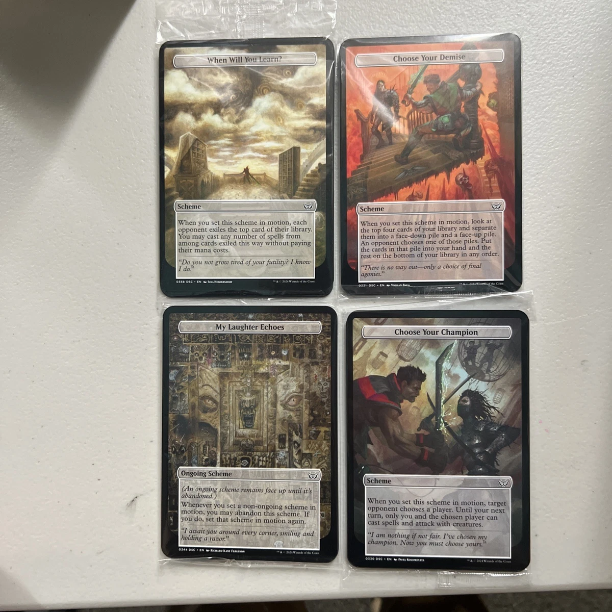Magic: The Gathering Archenemy Sealed Collectible Card Game Decks