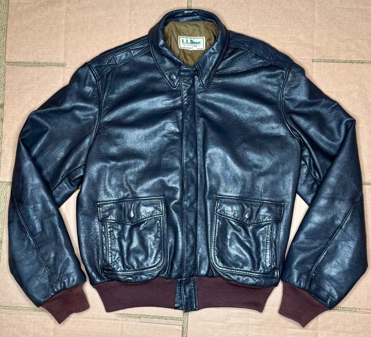 L.L. Bean Regular Leather Outer Shell Coats, Jackets & Vests for 