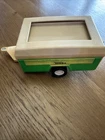 Vintage Tonka Green Tan Pop Up Camper 1970’s Pressed Steel USA Toy