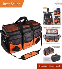 Fishing Tackle Bag Nylon Water Resistant Large Capacity Pouch Organizer