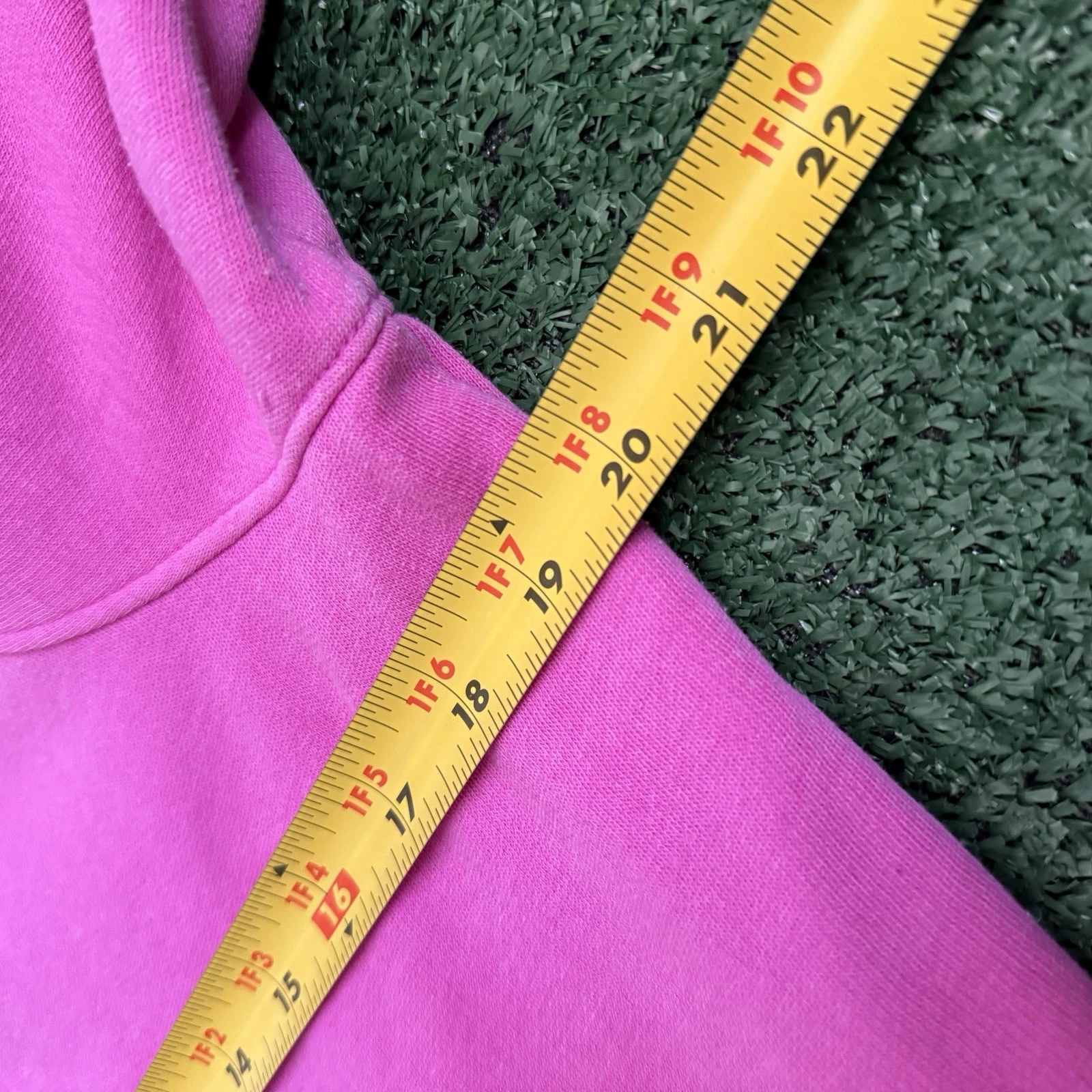 UNDERCOVER Felpa con cappuccio Victoria's Secret rosa cropped Love rosa felpa donna taglia small