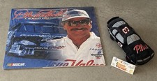 Dale Earnhardt 2002 Calendar Sealed 3 Beanie Baby Style Plush Car NASCAR