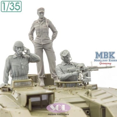 SOL MODEL SOL-MM927 Bundeswehr Tank Crew II Leopard 2 A7 (1:35)