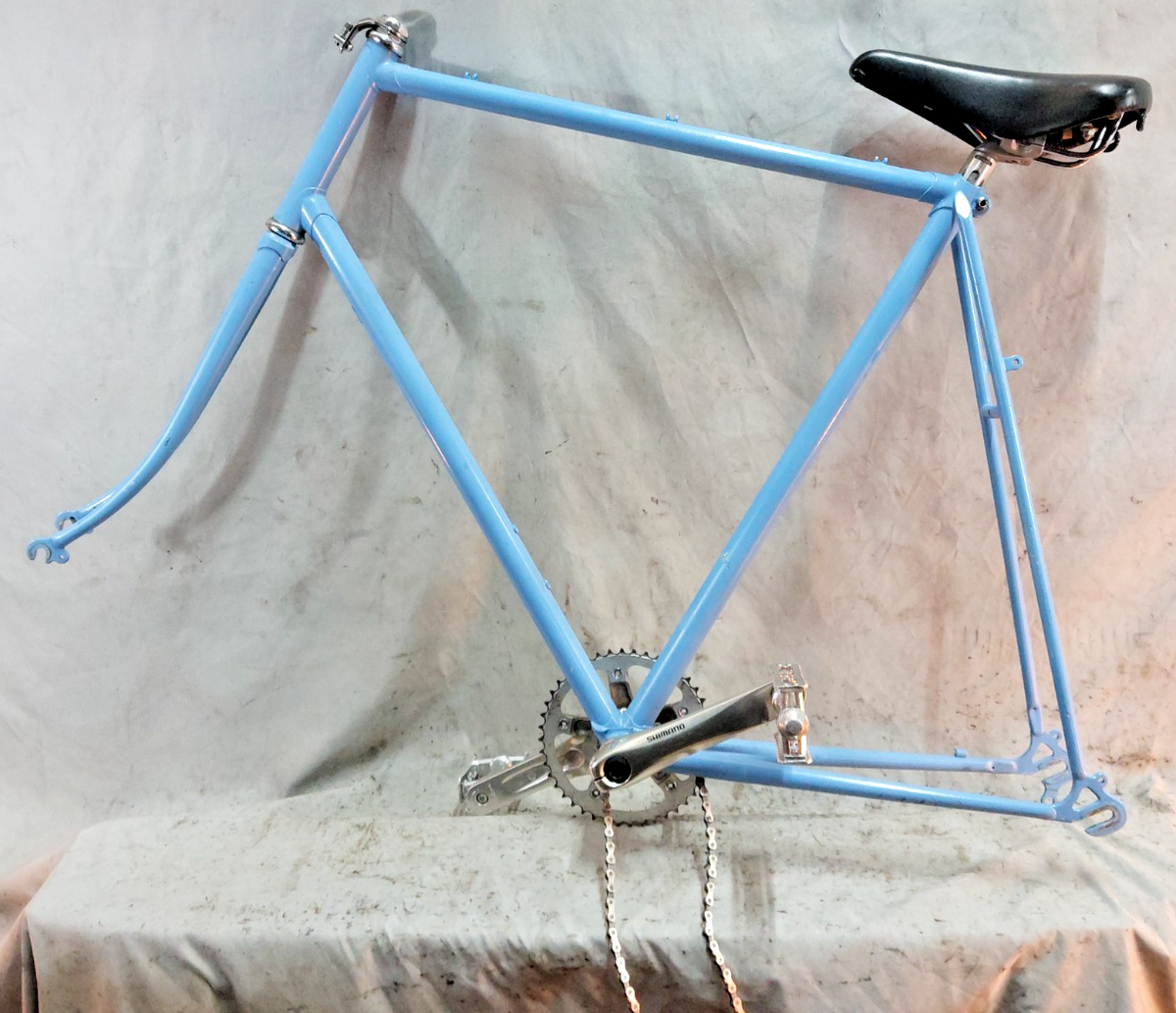 1983 Miyata 712 Touring Road Bike Frame Set 62cm X-Large Japan