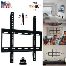 Adjustable TV Wall Mount Bracket Tilt for 32 37 40 42 43 48 50 55 60 65 70 inch