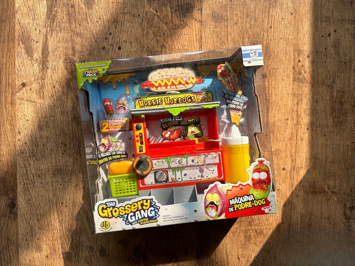 Grossery Gang Series Litterbug Hot Dog Stand Scene Figure toy | eBay