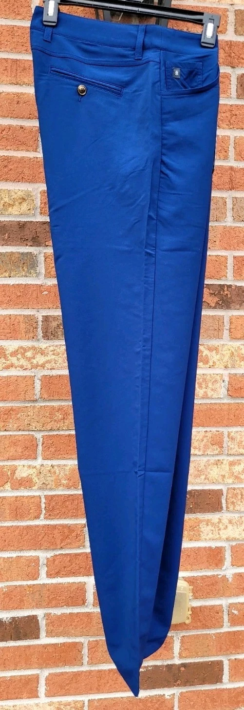 Turtleson Men’s Anderson Performance Pants Navy Blue Size 34