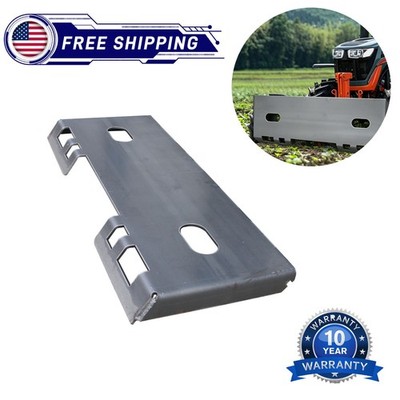 NEW Universal Quick Tach Mount Plate Attachment 5/16'' Thick Skid Steer Loader