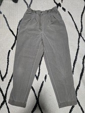 VTG L.L.Bean Pants Women's Size 10 Size 27x28 - Light Brown - Cinch Waist.