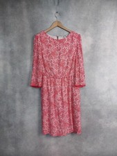 BODEN DRESS SIZE 12 R, TUNIC DRESS, CASUAL DRESS, ELASTIC WAIST PAISLEY PATTERN