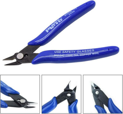 Electrical Wire Cable Cutters Cutting Side Snips Flush Pliers Nipper Hand Tools