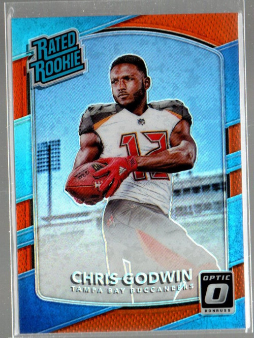 2017 Donruss Optic Orange #155 Chris Godwin RR /199