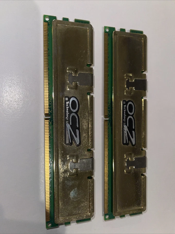 OCZ 1GB DDR2 667MHz RAM - PC2 5400 OCZ26671024ELDCGE -K Gold Edition - Image 2 of 2