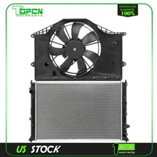 Aluminum Radiator and Cooling Fan Assembly For 2016 2017 2018 2019 HONDA CIVIC
