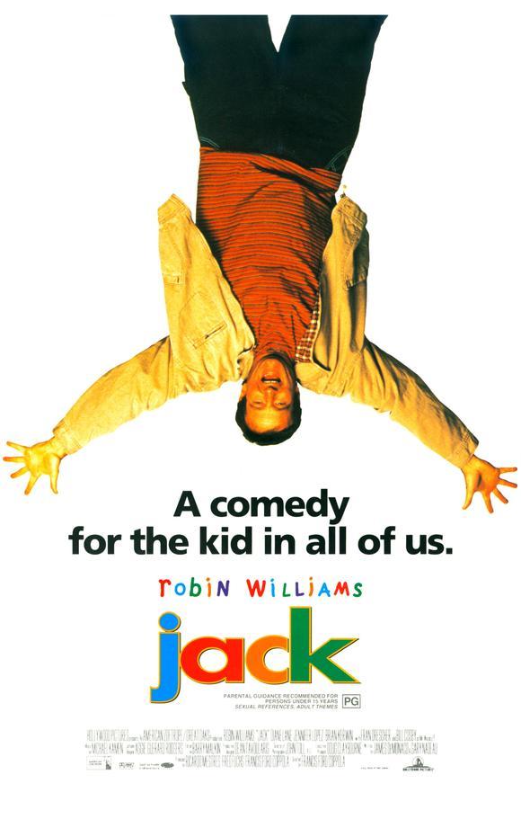 JACK Movie POSTER 11x17 B Robin Williams Bill Cosby Diane Lane