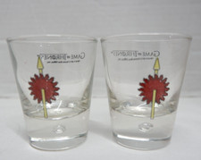 2 Game of Thrones House Martell shot glass