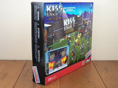 Kiss K'nex Rock Stage Big Rig Stanley Simmons Ace Knex Building