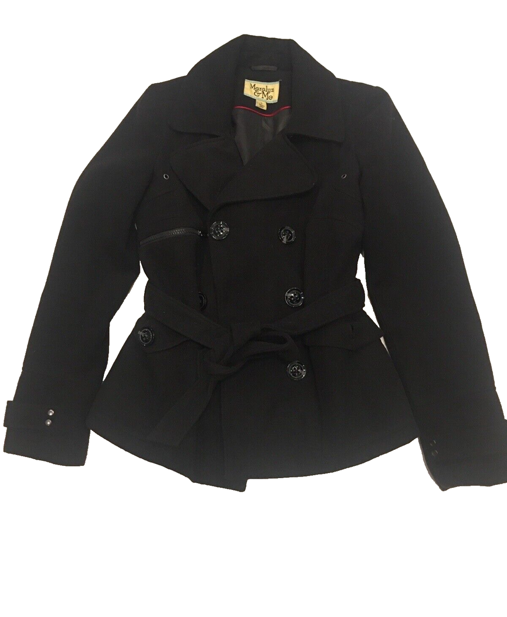 Marilyn And Me Women Long Sleeve Button Down Winter Jacket Size S