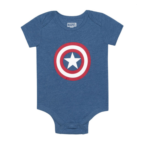 Marvel's Captain America 12, 18, And 24 Months One-Piece, Bodysuit, Jumper - 第 1/1 張圖片