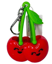 BATH  BODY WORKS RED CHERRY PALS POCKETBAC HOLDER HAND SANITIZER CASE CLIP