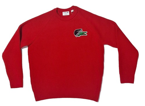 COOTIE Rib Stitch Crewneck Sweater (Thick) Size L Wool Green | eBay