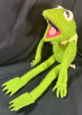1956, 1976 Vintage Kermit the Frog Muppet Doll #850 Jim Henson Fisher Price  Fun
