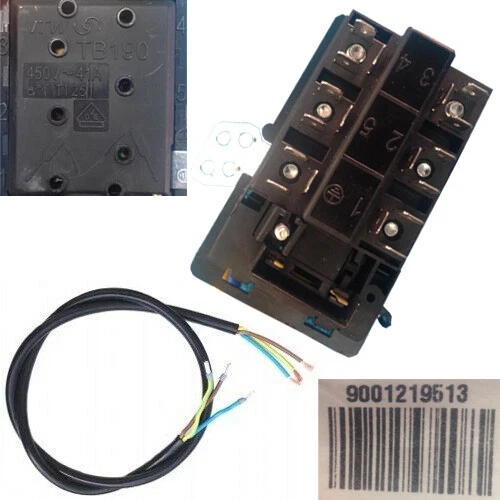 Cable Alimentación con Caja de Conexion ITW TB190 9001219513 Vitro Balay - Imagen 1 de 1