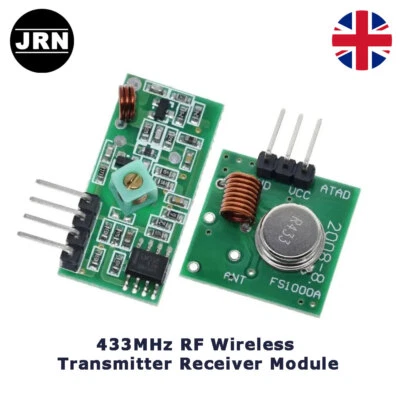 433MHz RF Transmitter and Receiver Module Link Kit for Arduino Raspberry PI UK