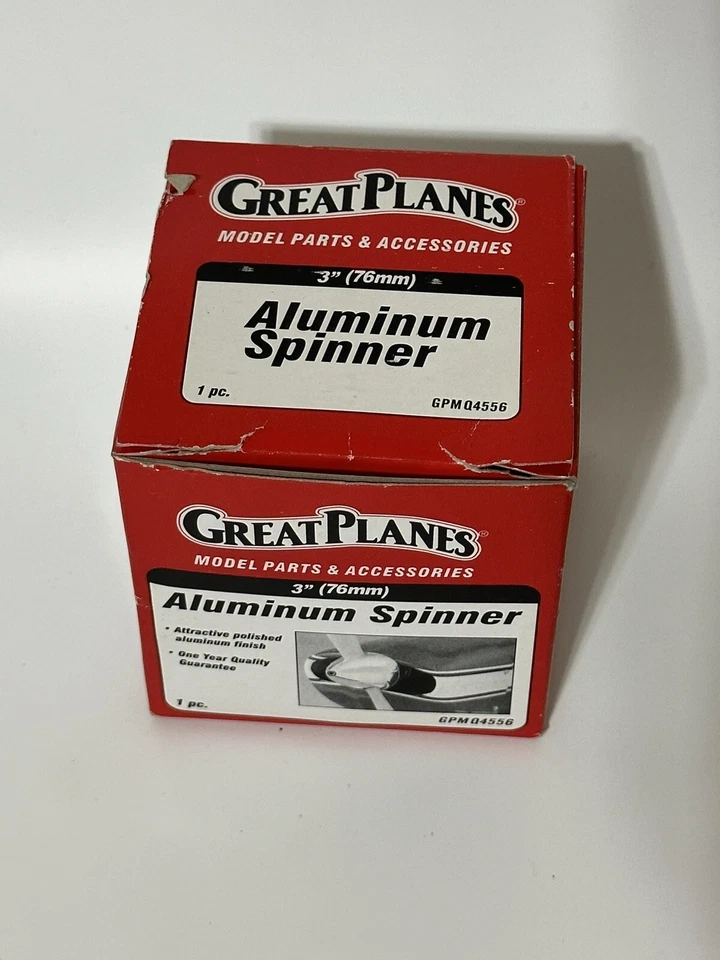 Great Planes 3 Inch Aluminum Spinner GPMQ4556. Perfect For Great Planes Ryan STA - Image 2 of 2