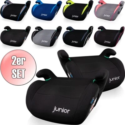 2er SET PETEX Kinder Sitzerhöhung Autokindersitz Kinderautositz Auto Sitz R129