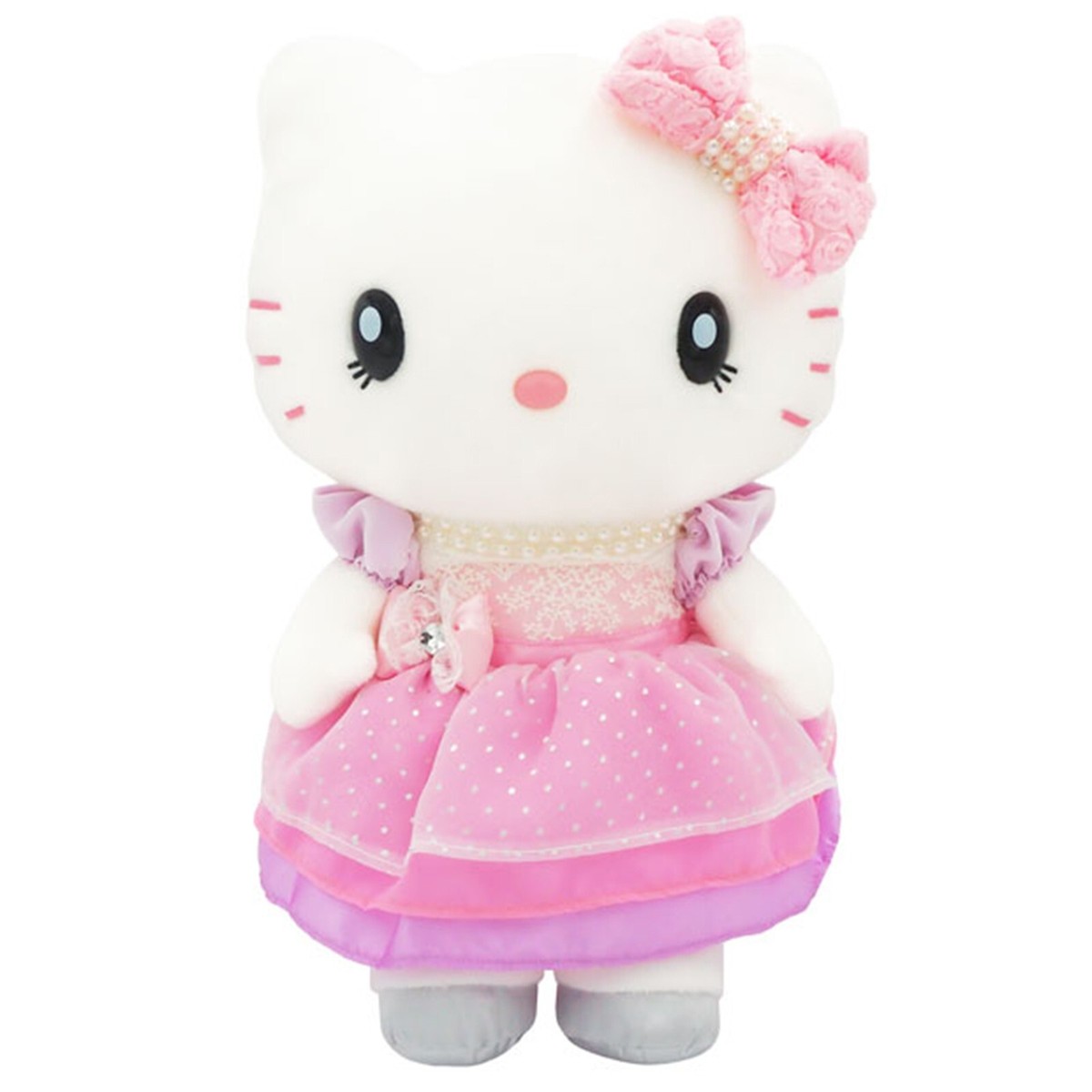 USJ Universal Studios Japan Hello Kitty Plush Doll Stuffed Toy L