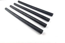 4x GUMMISTRANG 28 x 360 mm lang ungetackert Federgummi Achsgummi