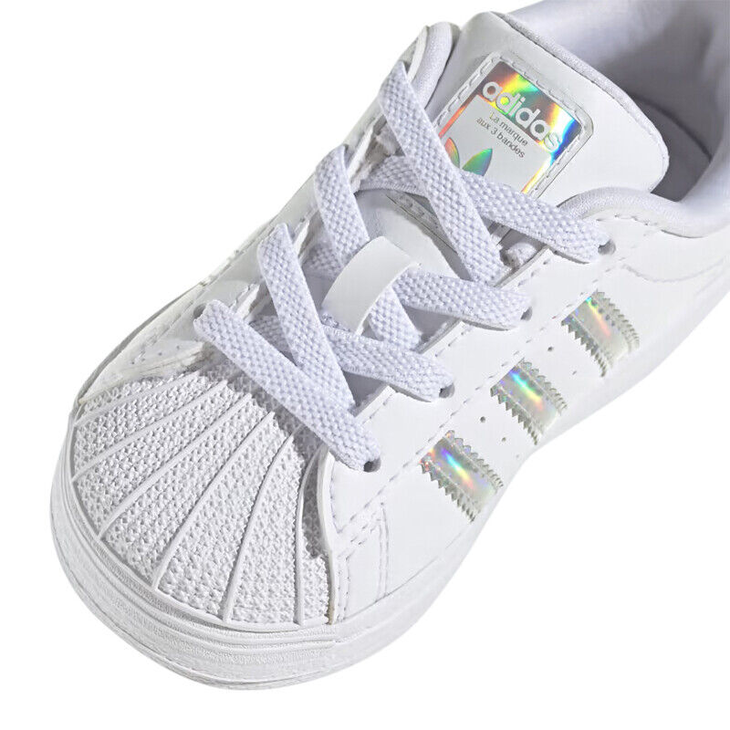 Adidas Originals Superstar (Cloud White/Silver Dawn) Toddler Adidas Originals Superstar (Cloud White/Silver Dawn) Toddler