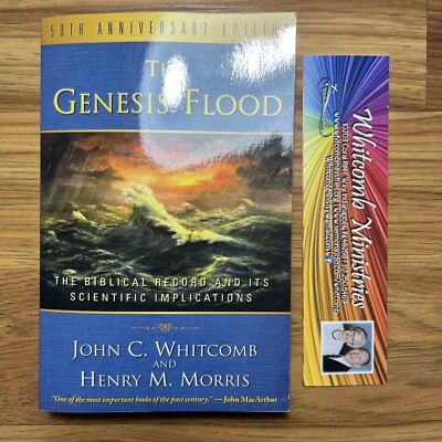 The Genesis Flood 50th Anniversary Ed. Signed John C. Whitcomb PB 2011