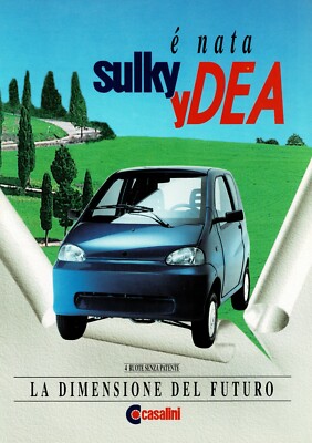 Casalini Sulky yDEA car (made in Italy) _1997 brochure / brochure   
