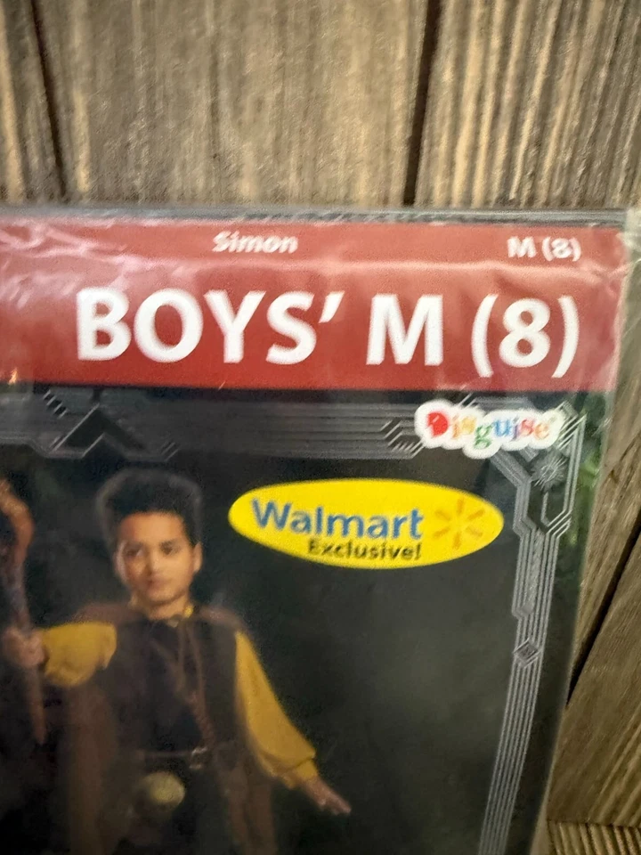 Disfraz de Dungeons & Dragons Simon Boys M (8) con mono bolsa con capa y disco de hechizos Foto 3 de 4