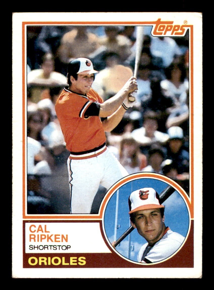 1983 Topps Baseball #163 Cal Ripken Jr. VG/EX *d2