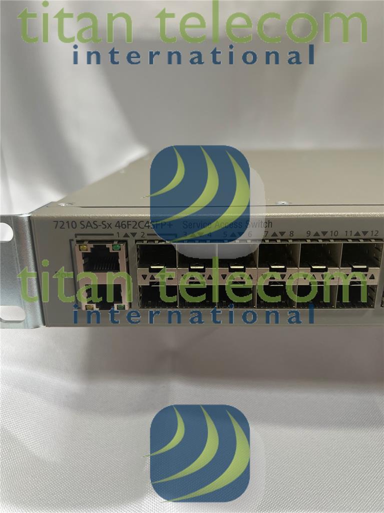 Nokia 3HE10492AA 7210 SAS-Sx 46F2C4SFP+ *Tested* DC Power included