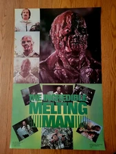 Rare! THE INCREDIBLE MELTING MAN Poster 1978 ORIGINAL 22x34.5 ONE STOP POSTERS