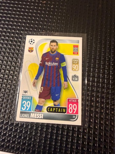 2021-22 Topps Match Attax Lionel Messi Captain #225 Barcelona