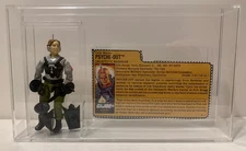 Night Force Psyche Out G.I. Joe Figure 1988 Complete w/ File Card Acrylic Case