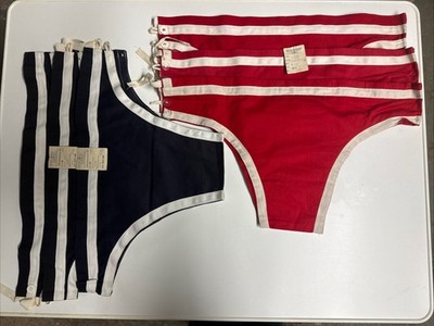 DREIECKS-BADEHOSE - SWIMMING TRUNKS - KULT - DDR - COTTON - VINTAGE  Größe 46