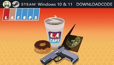 NEU PC Computer Spiel LA Cops für Windows 10 11 STEAM Downloadcode Gamekey Email