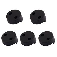 5pcs Gummi Geigenpraxis Stummschaltstil Violin Stummschaltpraxis