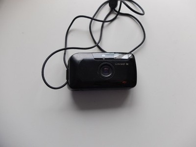 Canon Sure Shot M analoge Kompaktkamera 35 mm schwarz funktioniert sicher