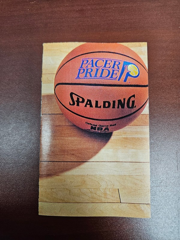 ES25 Indiana Pacers 1984/85 NBA Basketball Pocket Schedule - AFNB